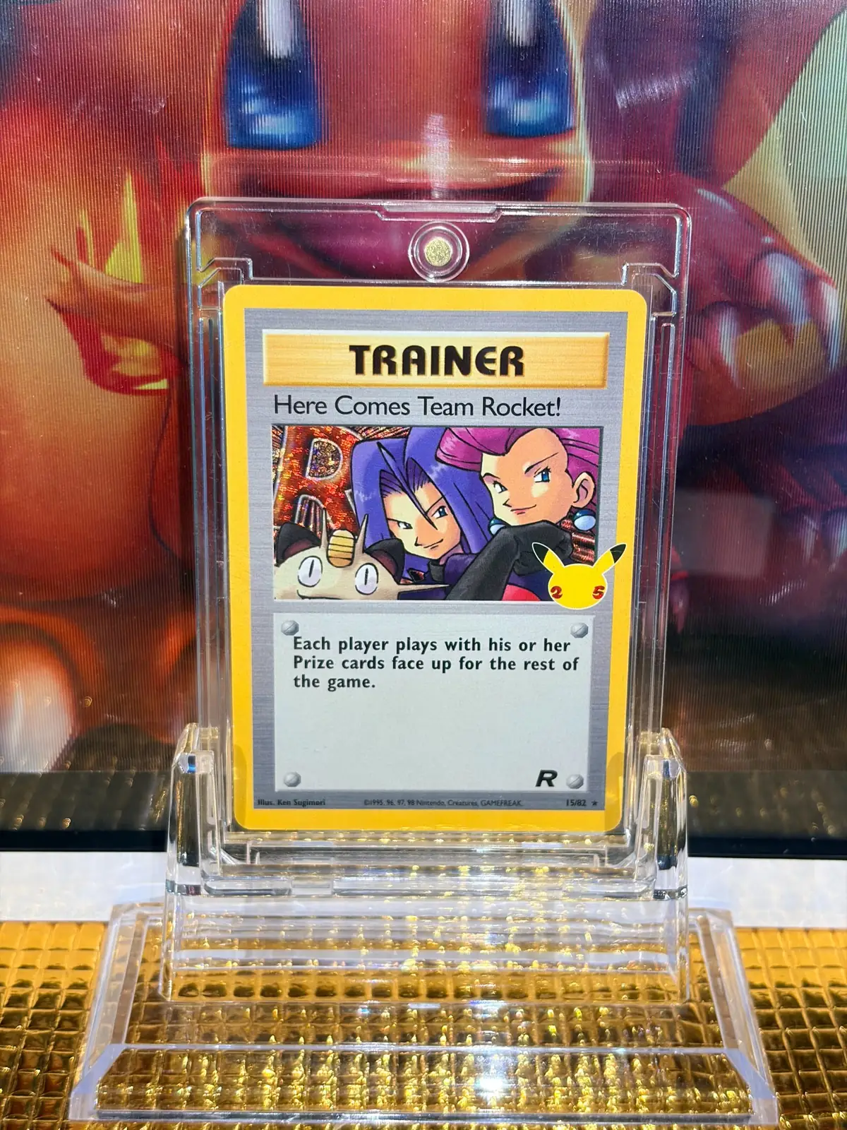 Here Comes Team Rocket! Classic Collection Pokémon card 15/82 illustrated by Ken Sugimori