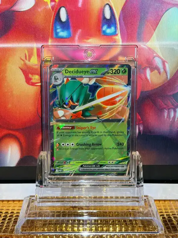 Decidueye ex Double Rare Pokémon card 012/088 illustrated by aky CG Works