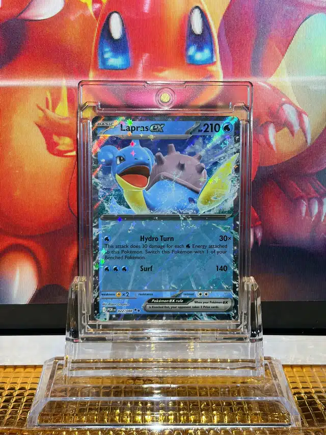 Lapras ex Double Rare Pokémon card 022/088 illustrated by 5ban Graphics