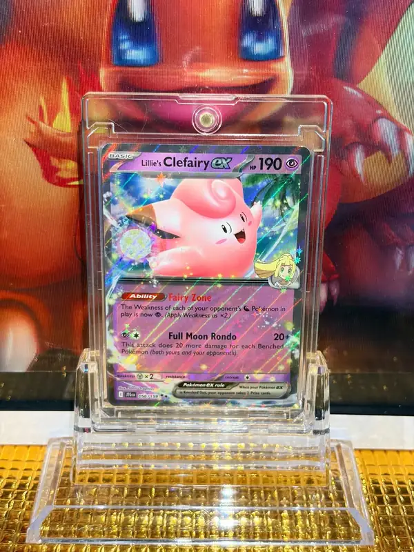 Lillie's Clefairy ex Double Rare Pokémon card 056/159 illustrated by 5ban Graphics