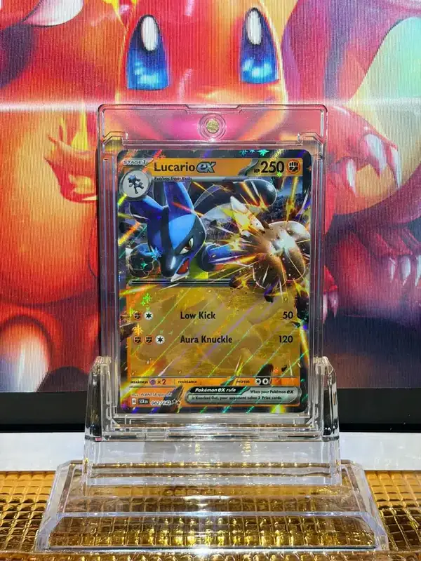 Lucario ex Double Rare Pokémon card 082/142 illustrated by PLANETA Igarashi