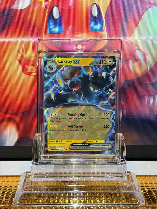 Luxray ex Double Rare Pokémon card 068/167