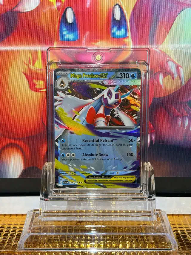 Mega Froslass ex Double Rare Pokémon card 047/217