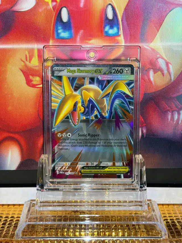 Mega Skarmory ex Double Rare Pokémon card 055/088