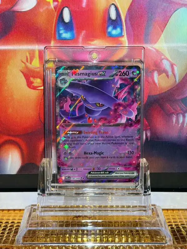 Mismagius ex Double Rare Pokémon card 036/094 illustrated by 5ban Graphics