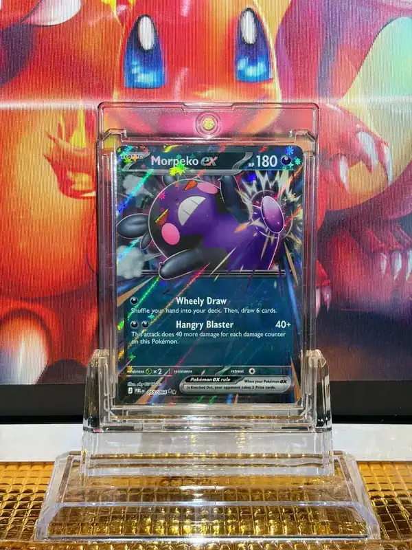 Morpeko ex Double Rare Pokémon card 055/084 illustrated by aky CG Works