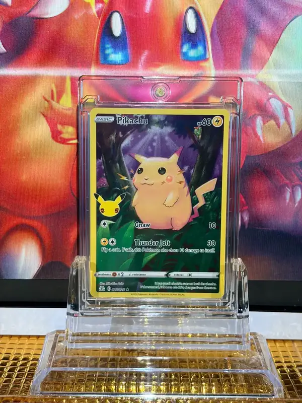 Pikachu Holo Rare Pokémon card 005/025 illustrated by Mitsuhiro Arita