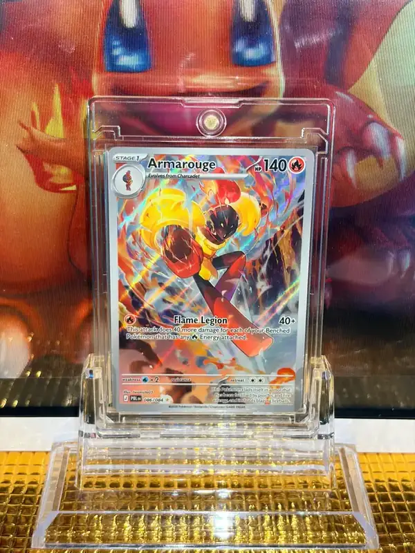 Armarouge Illustration Rare Pokémon card 086/084 illustrated by Iwamoto05