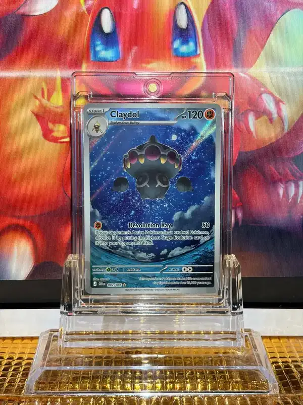 Claydol Illustration Rare Pokémon card 092/086 illustrated by matozo
