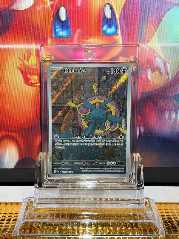 Dhelmise Illustration Rare Pokémon card 091/084 illustrated by Nakamura Ippan