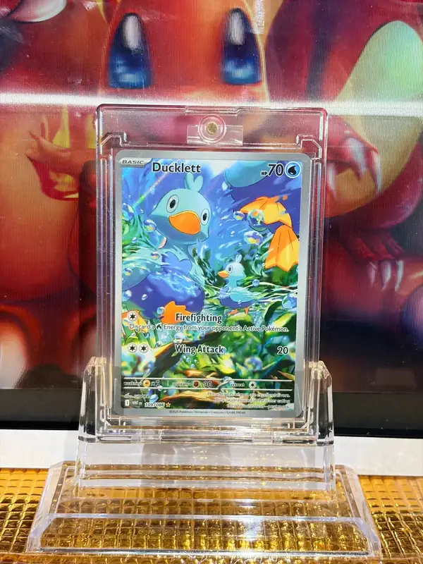 Ducklett Illustration Rare Pokémon card 109/086 illustrated by GIDORA