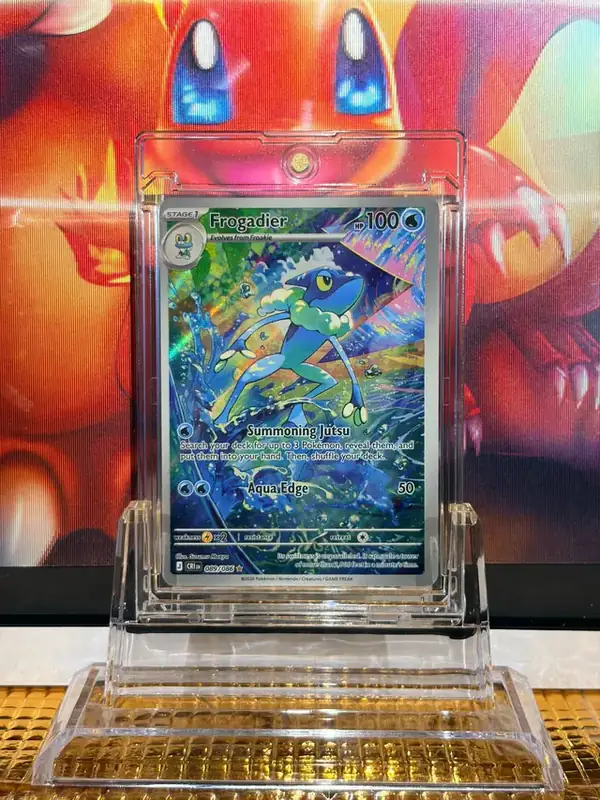 Frogadier Illustration Rare Pokémon card 089/086 illustrated by Susumu Maeya