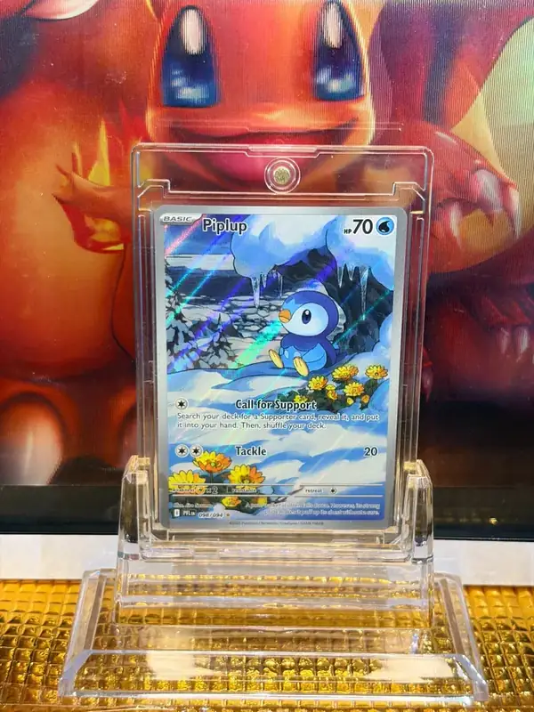 Piplup Illustration Rare Pokémon card 098/094 illustrated by Jiro Sasumo
