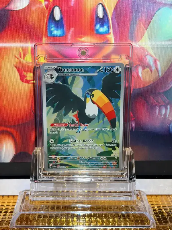 Toucannon Illustration Rare Pokémon card 094/084 illustrated by miki kudo