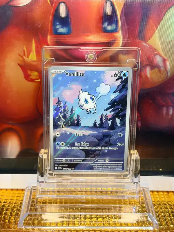 Vanillite Illustration Rare Pokémon card 111/086 illustrated by Mina Nakai