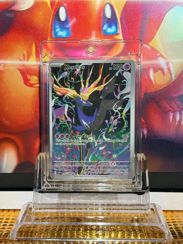 Xerneas Illustration Rare Pokémon card 091/086 illustrated by YASHIRO Nanaco