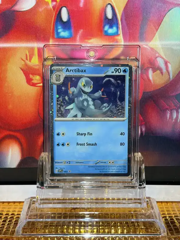 Arctibax Promo Rare Pokémon card 064 illustrated by Teeziro