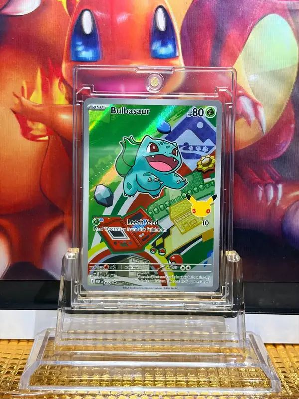 Bulbasaur Promo Rare Pokémon card 037 illustrated by Saboteri