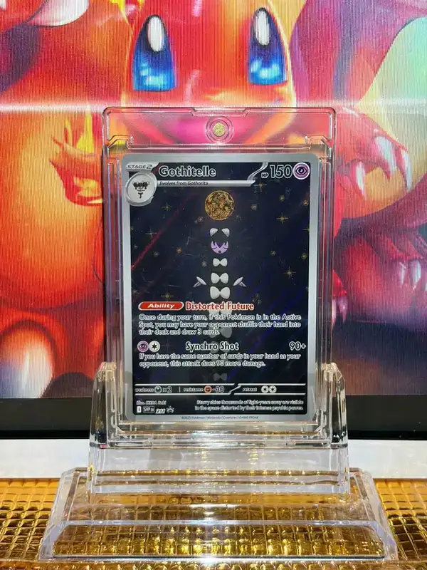 Gothitelle Promo Rare Pokémon card 211 illustrated by IKEDA Saki