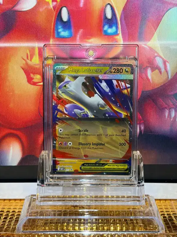 Mega Latias ex Promo Rare Pokémon card 011 illustrated by 5ban Graphics