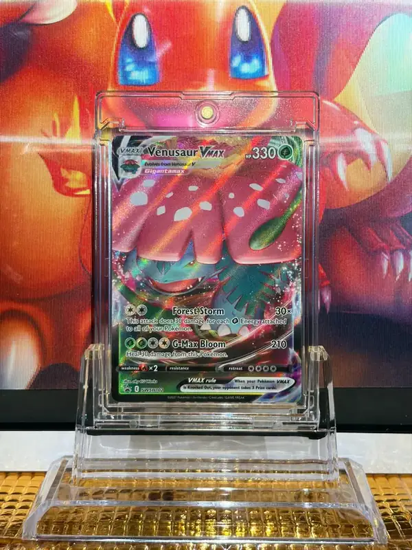 Venusaur VMAX Promo Rare Pokémon card SWSH102 illustrated by aky CG Works