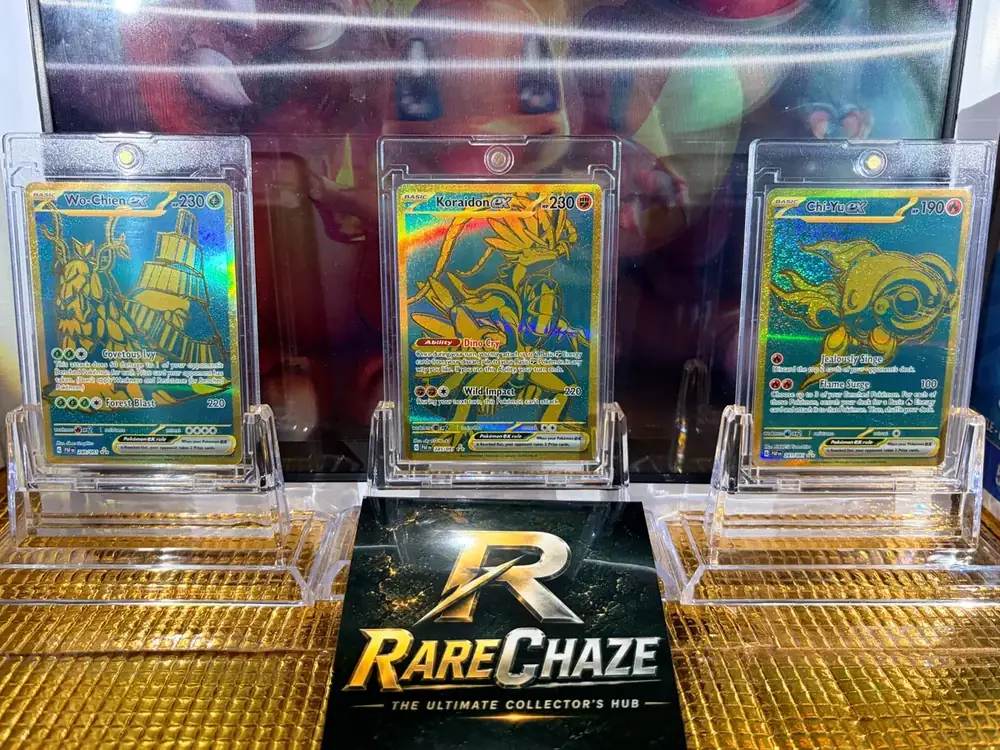 Paldean Fates Hyper Rare Trio