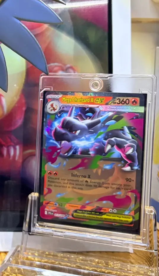 Mega Charizard X ex collector card 125/094