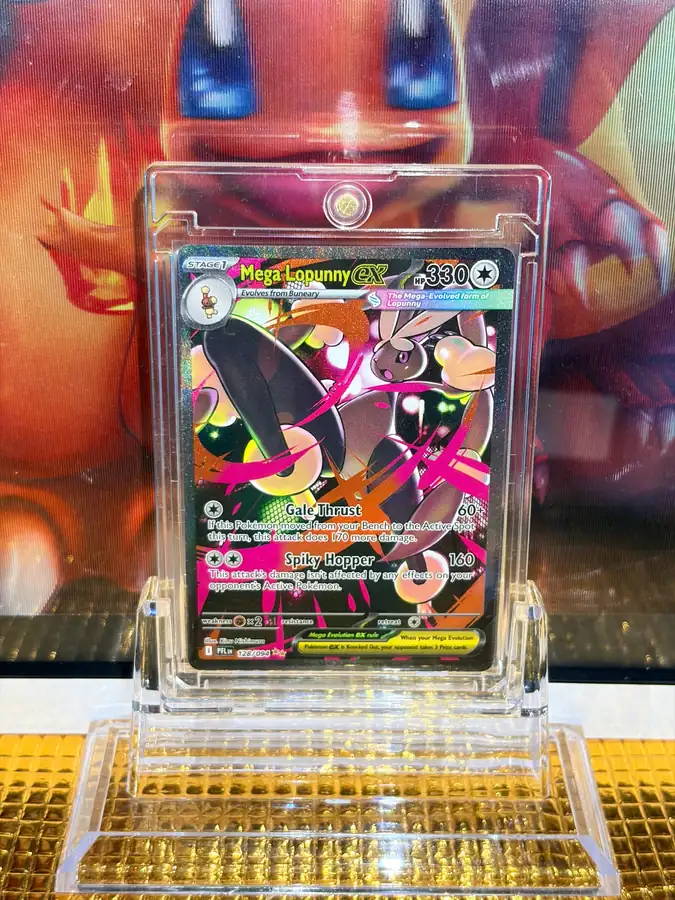 Mega Lopunny ex Special Illustration Rare Pokémon card 128/094 illustrated by Kinu Nishimura