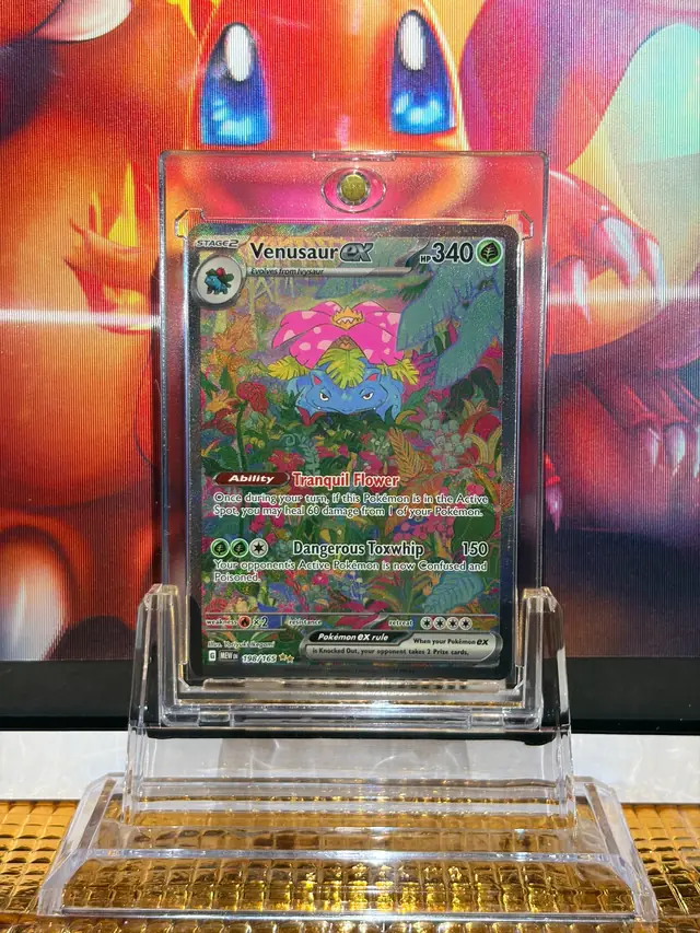 Venusaur ex collector card 198/165