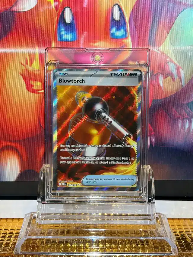 Blowtorch Ultra Rare Pokémon card 117/094 illustrated by Toyste Beach