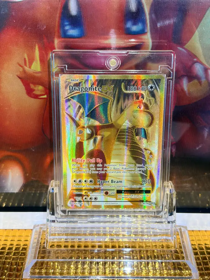 Dragonite EX Ultra Rare Pokémon card 106/108 illustrated by Ryo Ueda