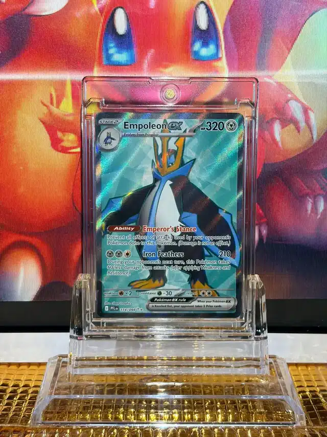 Empoleon ex Ultra Rare Pokémon card 114/094 illustrated by 5ban Graphics