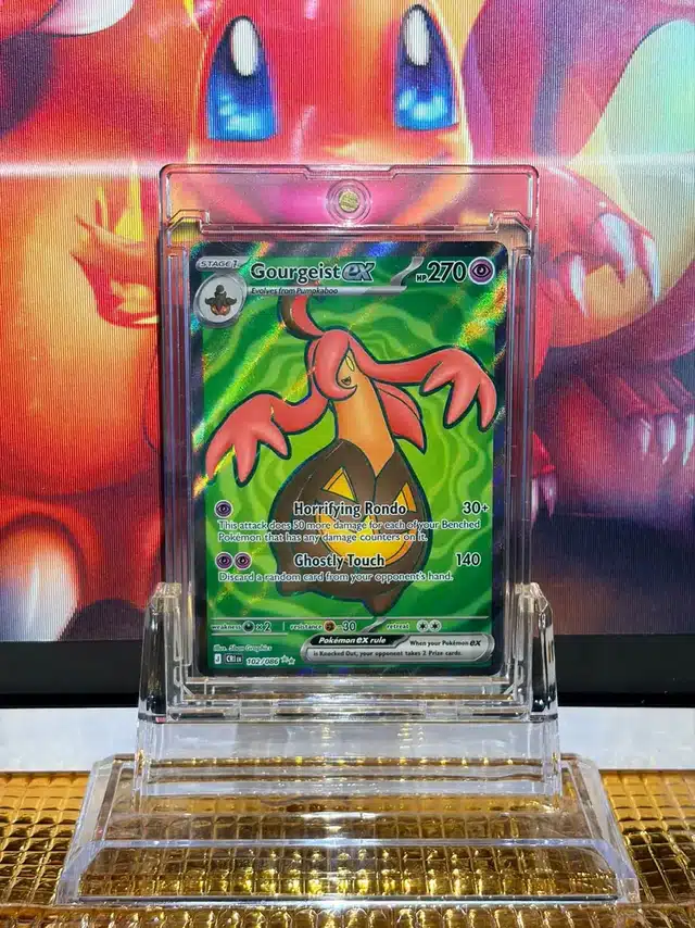Gourgeist ex Ultra Rare Pokémon card 102/086 illustrated by 5ban Graphics