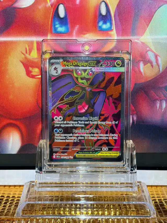 Mega Dragalge ex Ultra Rare Pokémon card 104/086 illustrated by 5ban Graphics