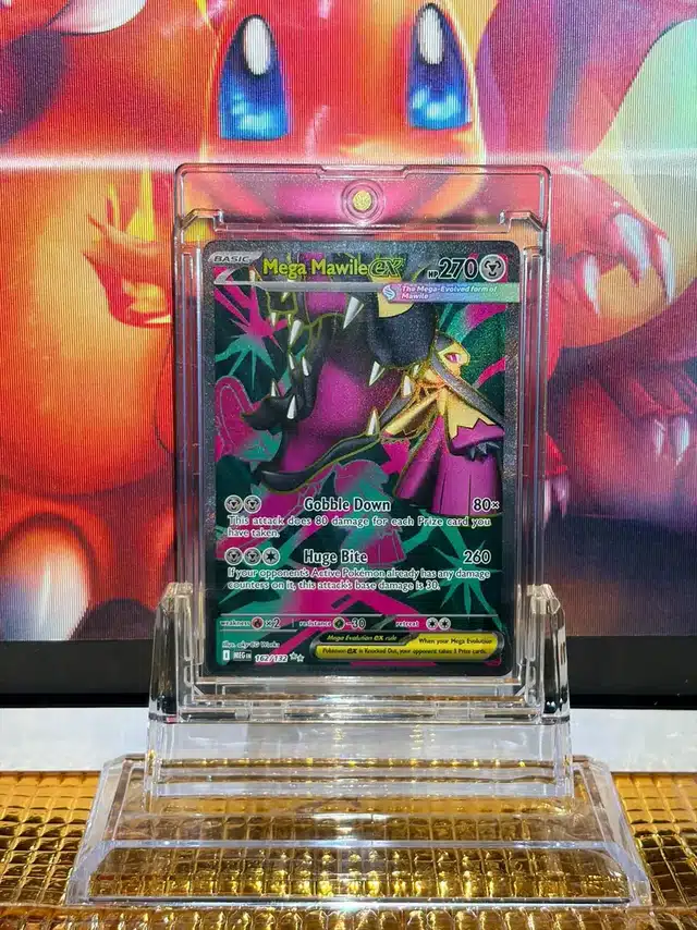 Mega Mawile ex Ultra Rare Pokémon card 162/132 illustrated by aky CG Works