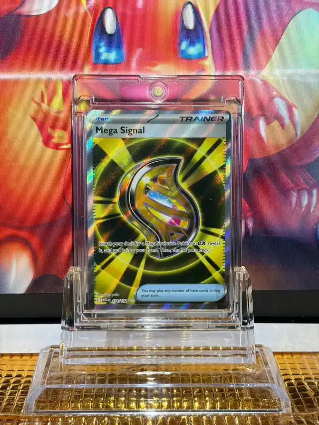 Mega Signal Ultra Rare Pokémon card 171/132 illustrated by inose yukie