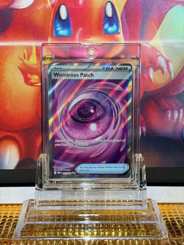 Wondrous Patch Ultra Rare Pokémon card 117/088 illustrated by Studio Bora Inc.