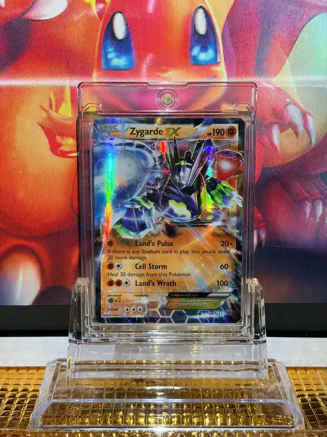 Zygarde-EX Ultra Rare Pokémon card 54/124 illustrated by 5ban Graphics
