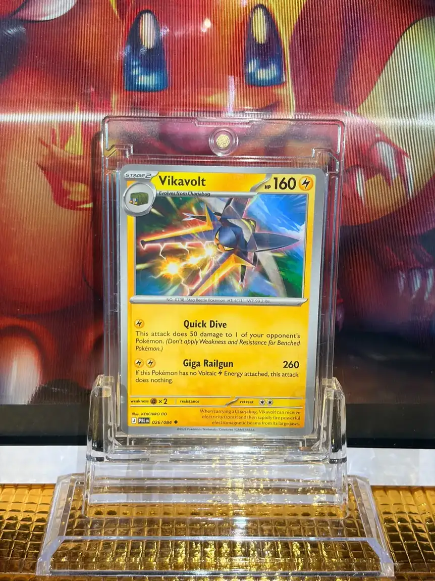 Vikavolt Uncommon Pokémon card 026/084 illustrated by KEIICHIRO ITO
